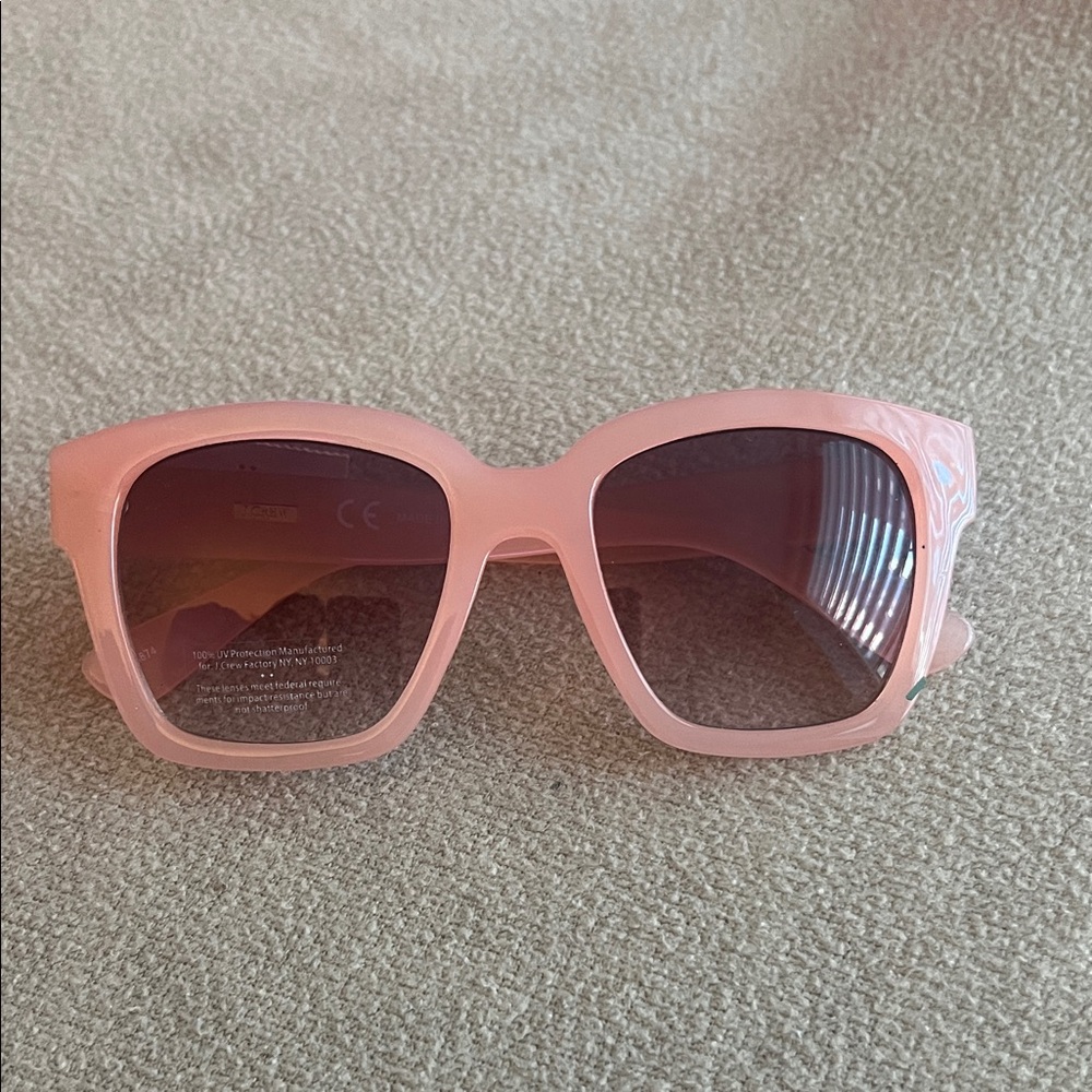 J. Crew Factory Retro Pink Sunglasses